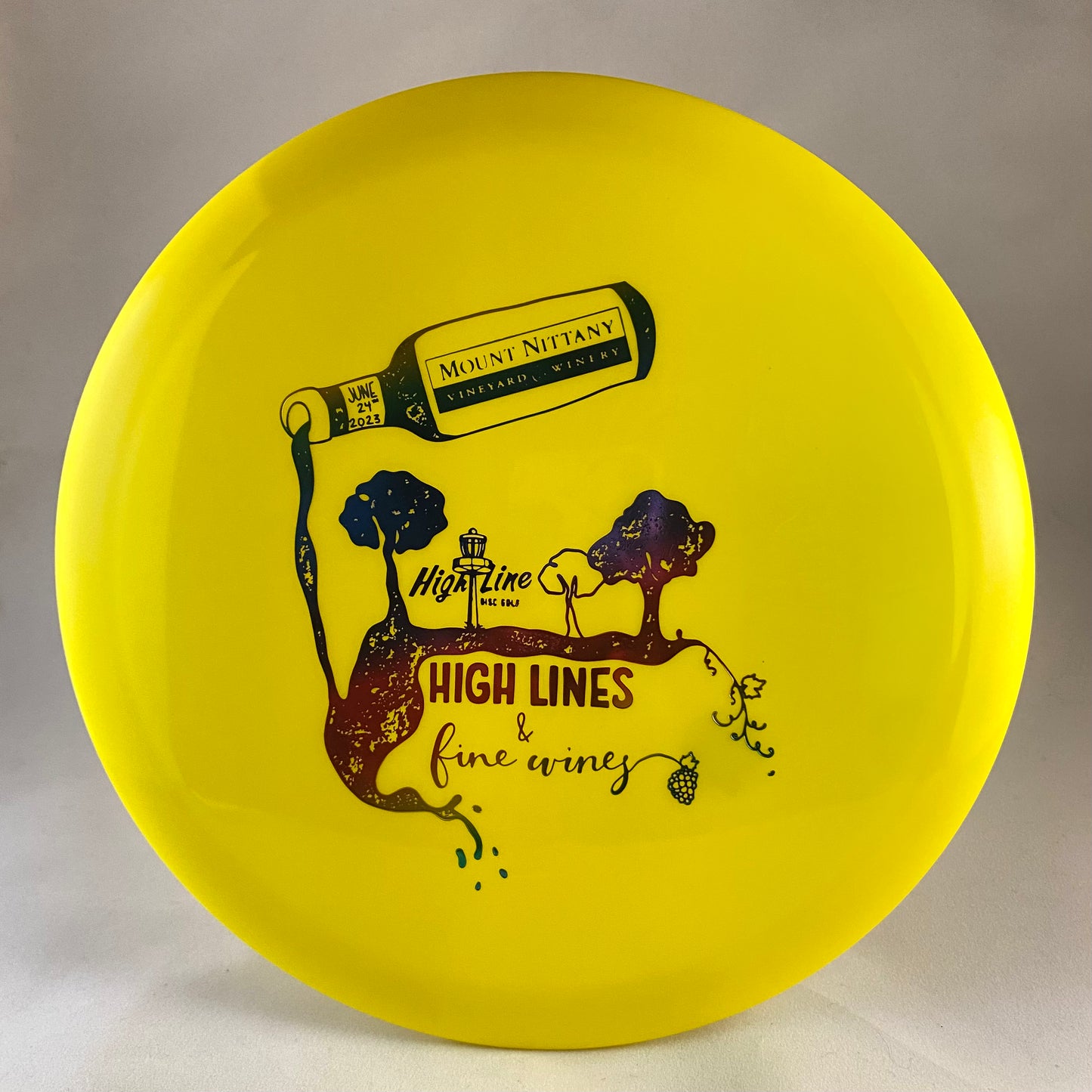 River - Event Stamped Gold Line