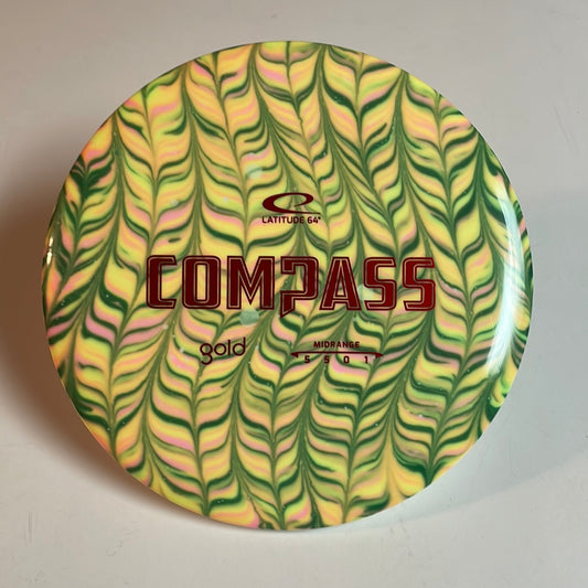 Dyed Compass - Gold