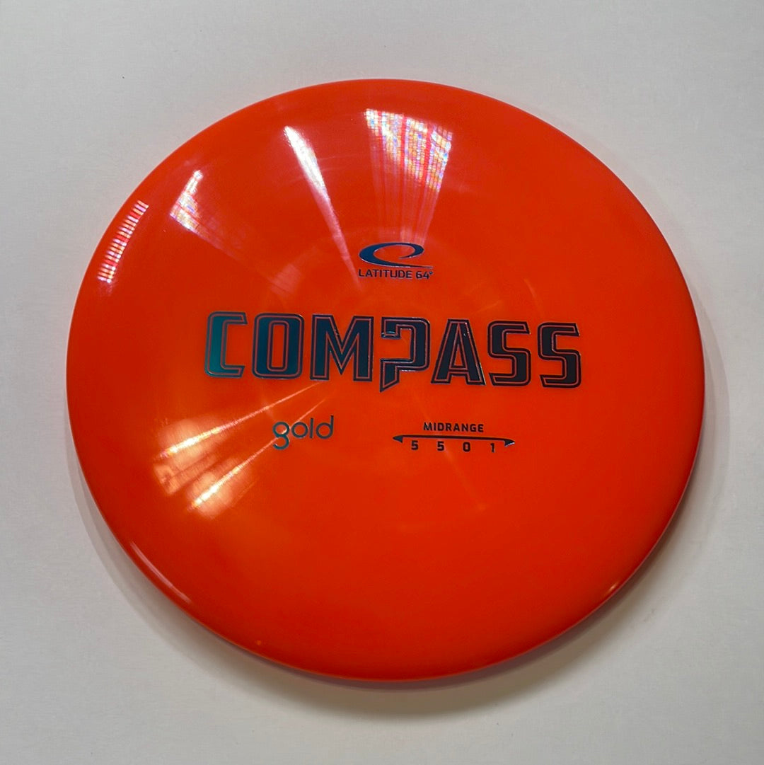 Compass - Gold Line