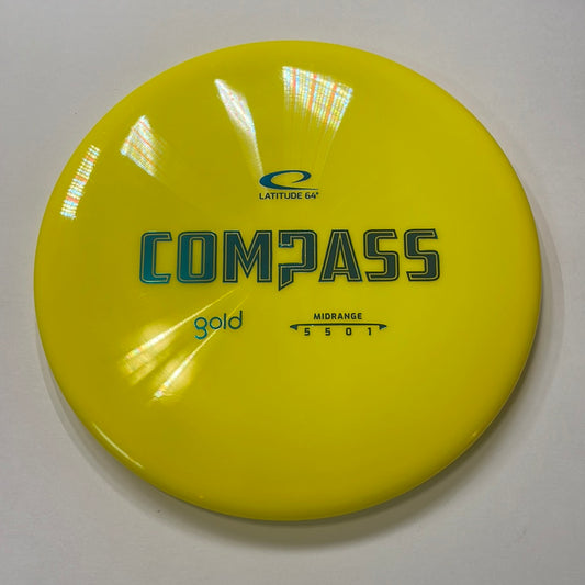 Compass - Gold Line