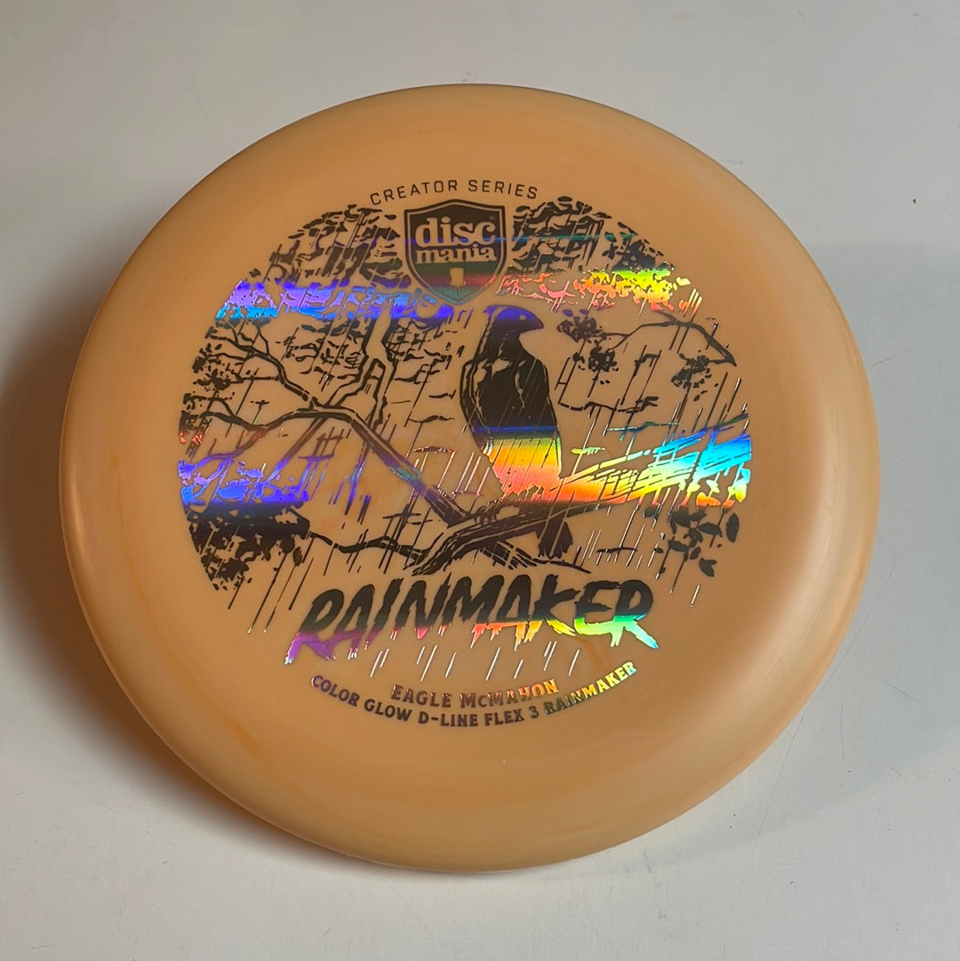 Rainmaker - Color Glow D-Line Flex 3 (Putter) **Eagle McMahon Creator Series**