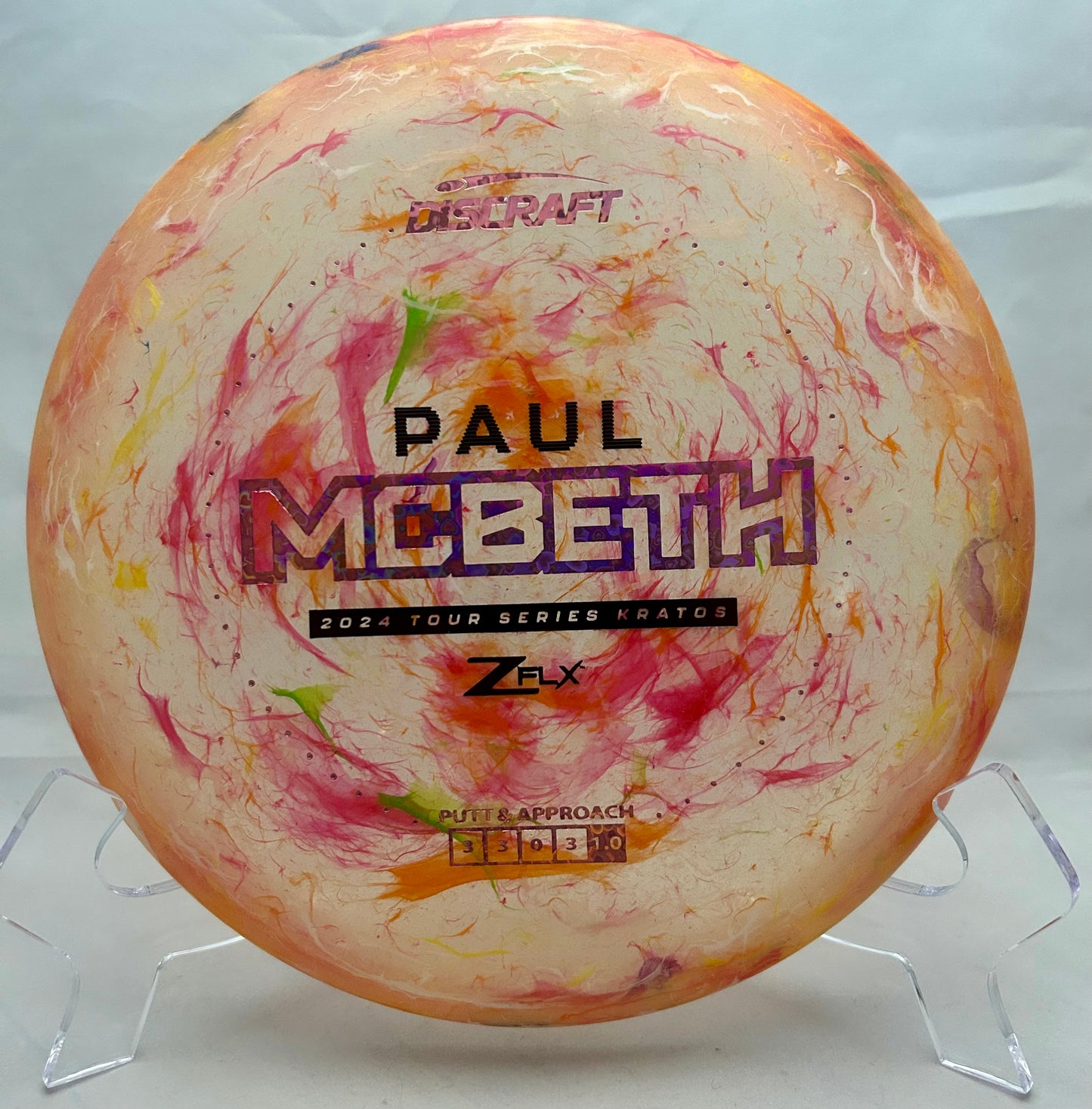 Kratos - 2024 Tour Series Paul McBeth Jawbreaker Z Flx