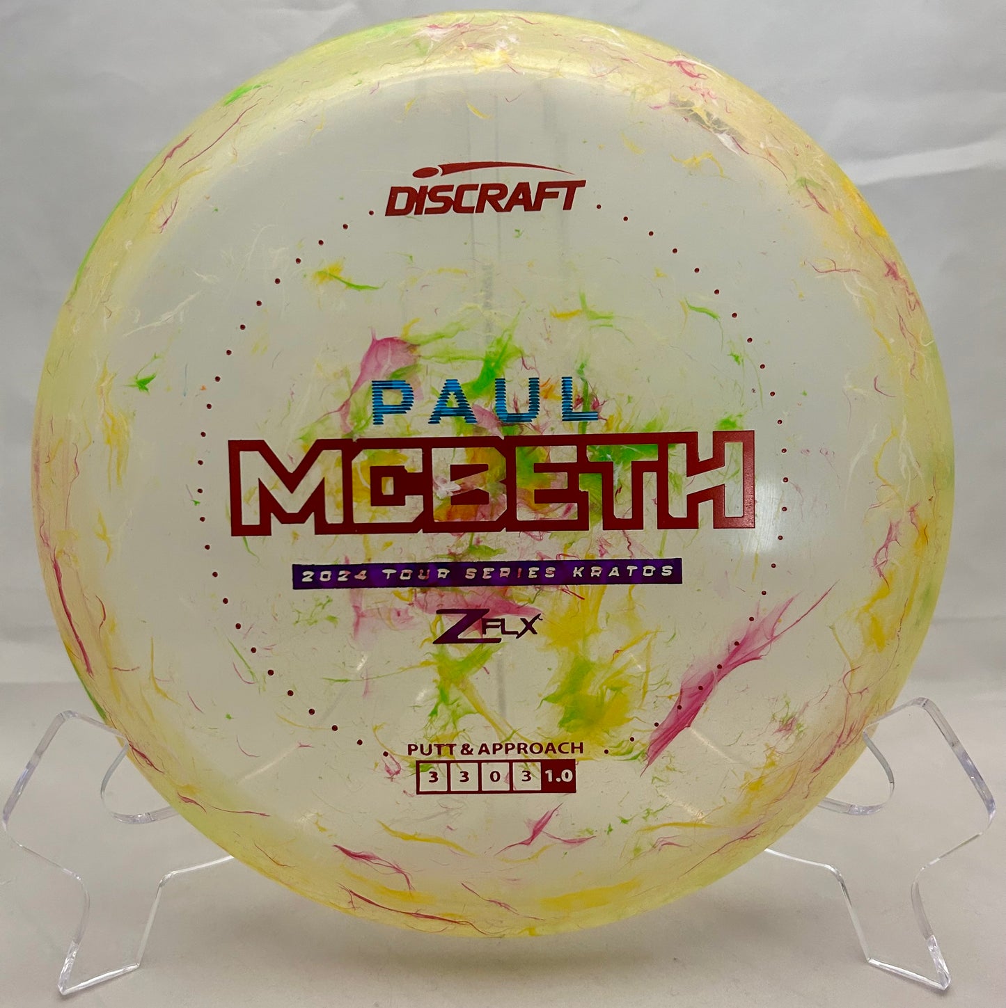 Kratos - 2024 Tour Series Paul McBeth Jawbreaker Z Flx