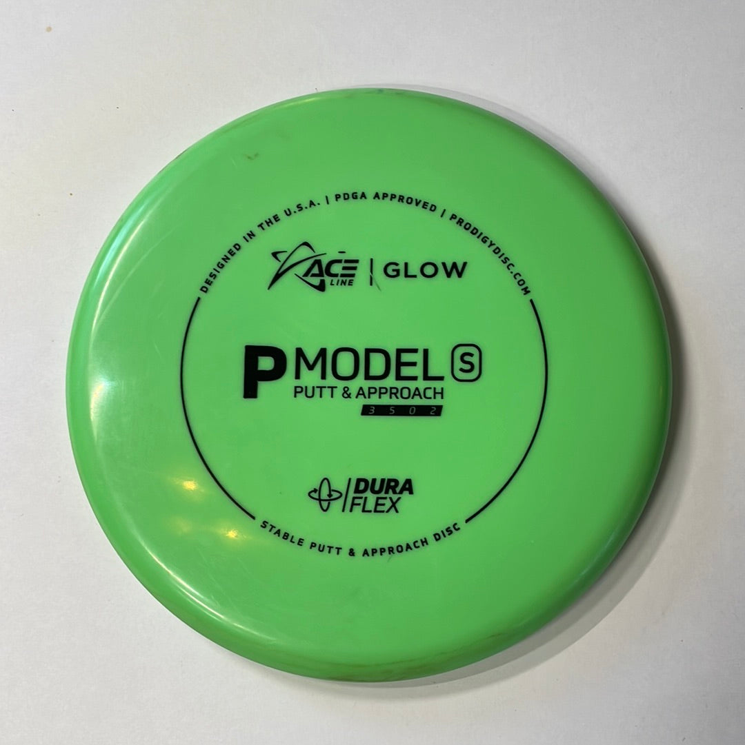 Used Cale Leiviska Signature glow P Model S (175g) - Duraflex Glow