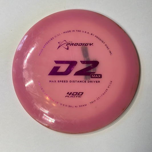 *Used* Prodigy D2 Max (174g) - 400 Plastic