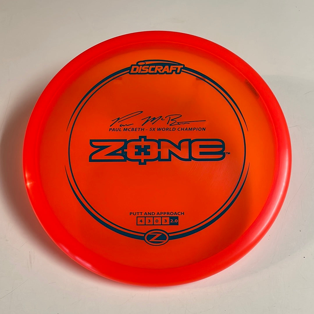 Zone - Paul McBeth Signature Z